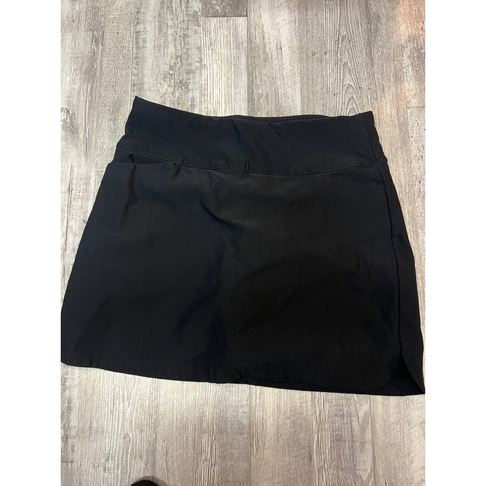 Lady Hagen Womens Black Golf Skort Activewear Skirt with Undershorts Size L